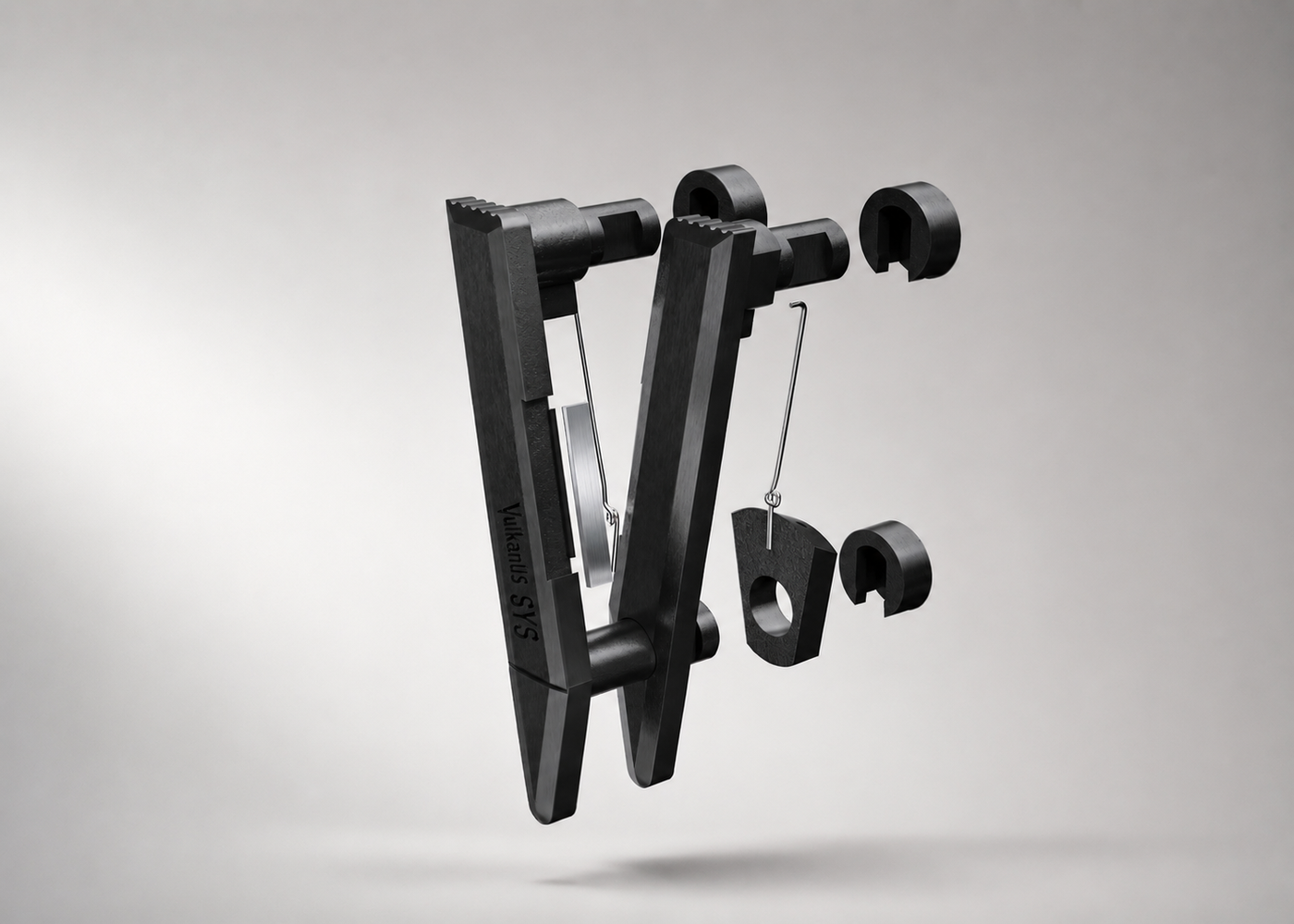The spring-arm system does the skilled part for you